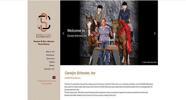 Caralyn Schroter, Inc at RBC Show Horses